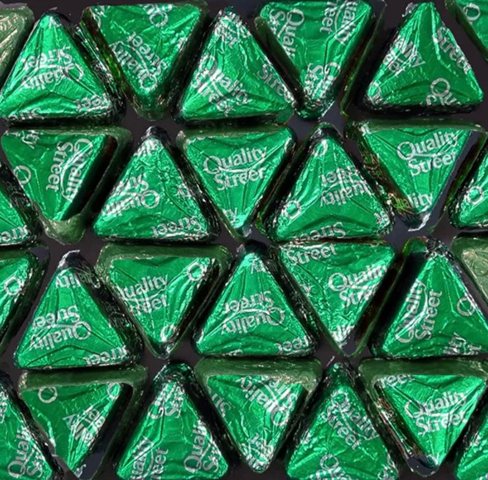 30 Quality Street green triangle