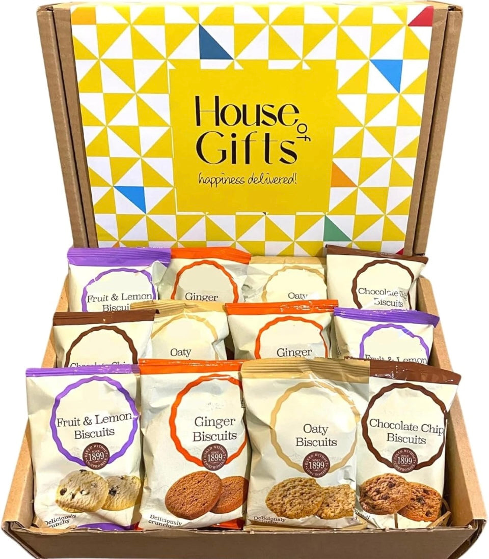 Biscuits Gift Set Biscuit Hamper Including 12 Packs of Two Grandma Wild's Classics
