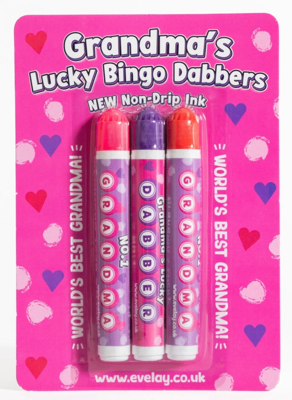 3 Bingo Dabbers World's Best Grandma