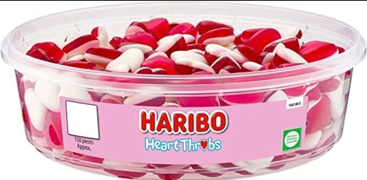 Haribo Heart Throbs 480g 150 Count