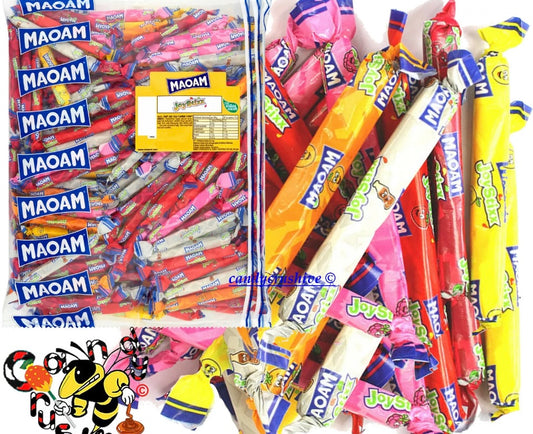 Haribo MAOAM JOYSTIXX Cola and Fruit Chews Retro Chewy Sweets Party 500g