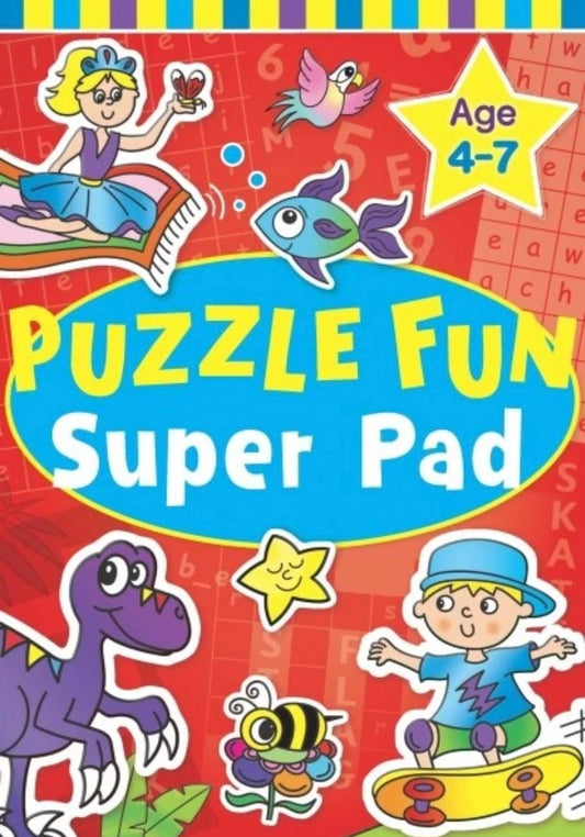80 PAGES CHILDREN'S KIDS PREMIUM QUALITY PUZZLE JUMBO ACTIVITY COLOURING BOOK