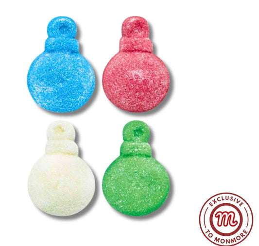 Vidal Gummy Sweets Festive Glitter Baubles 1kg