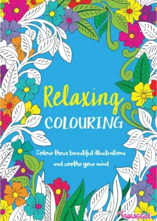 MIND RELAXING COLOURING BOOK relaxing