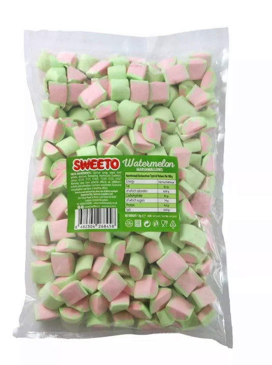 Sweeto Watermelon Marshmallows Halal Suitable 1kg