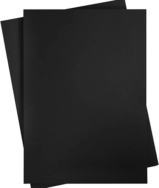 Creativ 21527 Coloured Card, A2 420x594 mm, 180 g, coal black, 10sheets
