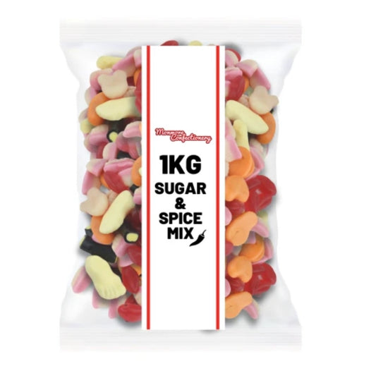 1kg Halloween & Spooky Sweet Mix Sugar and Spice mix