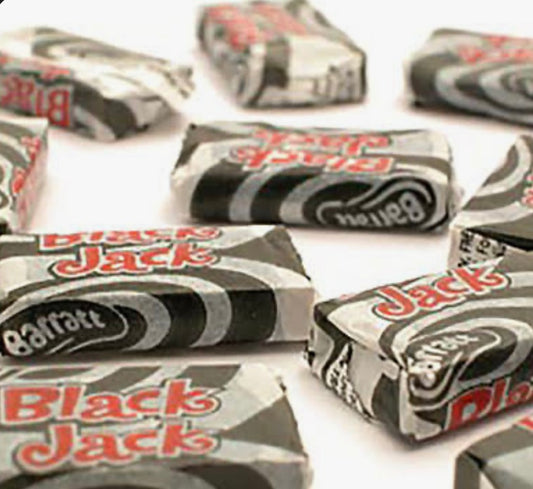BLACK JACK CHEWS Retro Sweets 500g