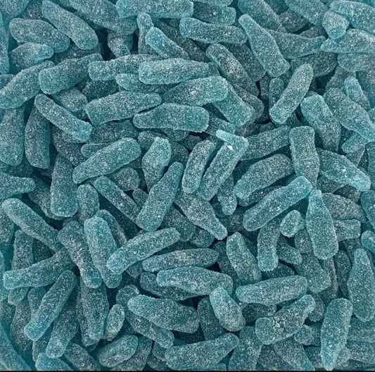 PICK N MIX RETRO SWEETS fizzy raspberry bottles 200g