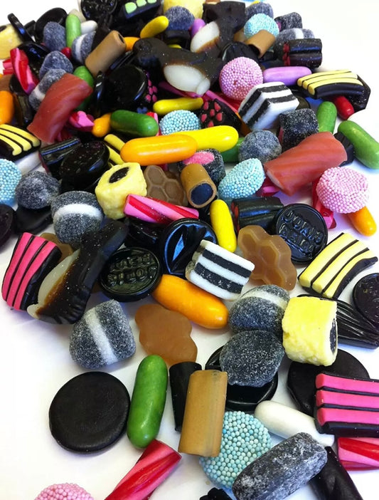 1kg Liquorice Assortment Sweet Mix - Assortment Of Liquourice Pick N Mix Sweets