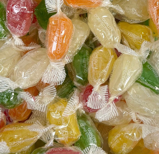 Jargonelle Pear Drops (Wrapped) Retro Sweets Candy Pick n Mix 200g