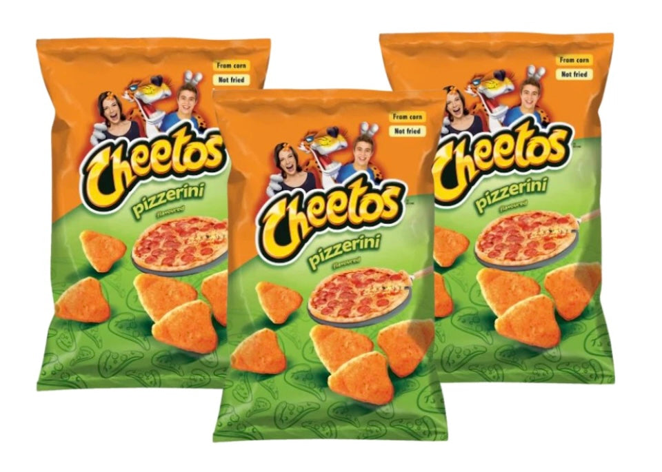 3 x Cheetos Pizzerini Flavour Puffs 160g