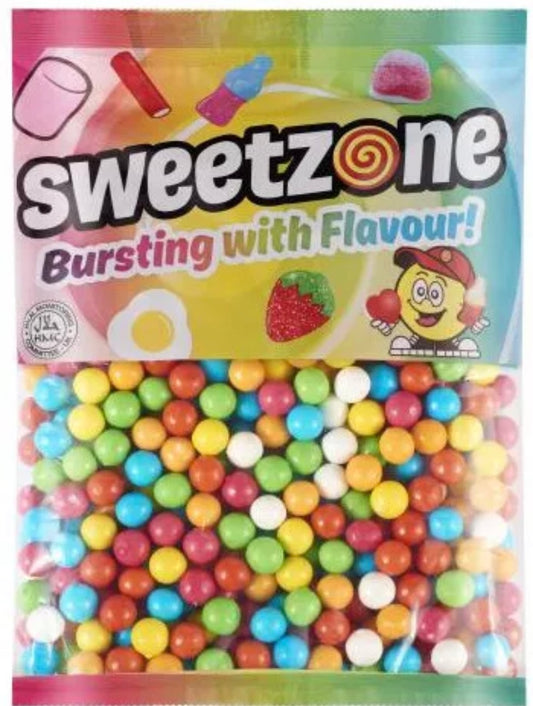 Sweetzone Bubblegum Balls 1kg Bag Halal