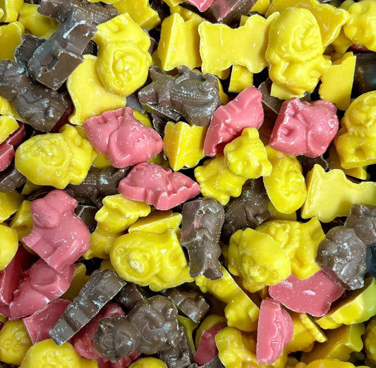 Chocolate Animals Retro Sweets Pick n Mix 200g