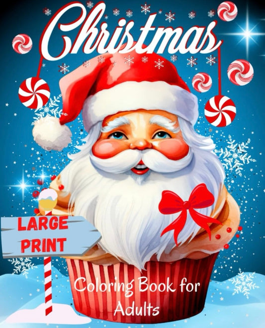 Christmas colouring book for adults. 50 easy, relaxing pictures