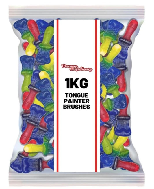 1kg Halloween & Spooky Sweet Mix Tongue Painter Brushes