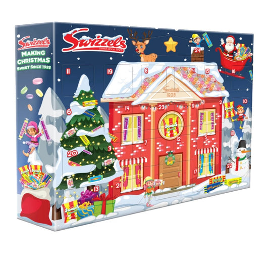 Swizzels Advent Calendar - 24 Doors of Family Favourite Sweets - 220g