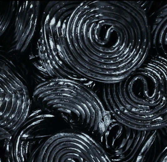 Liquorice Wheels Retro Sweets Pick n Mix 200g