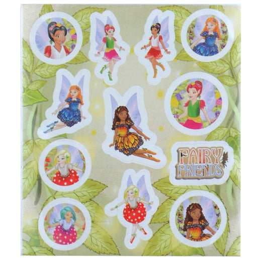 Fairy Sticker Sheets Party Bag Fillers- 30 Sheets