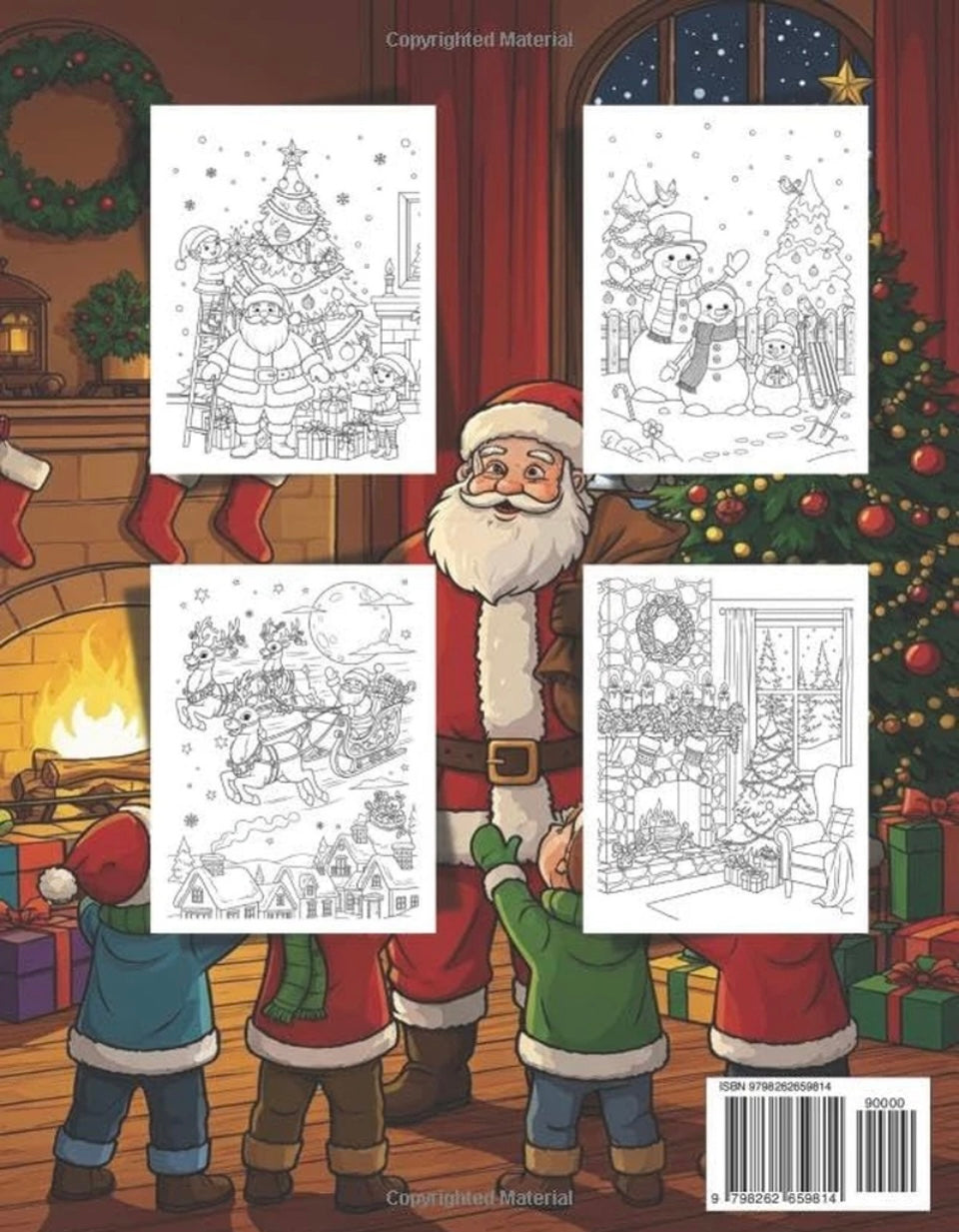 Traditional Christmas Colouring Book: Fun and Festive Holiday Colouring Pages