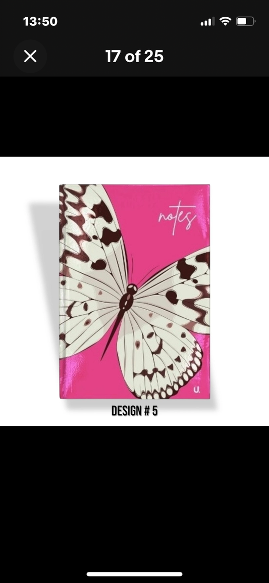 A5 Hardback Lined Notebook